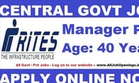 Apply for Managers post in RITES 